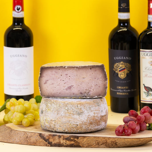 Pecorino affinato al Vino Chianti