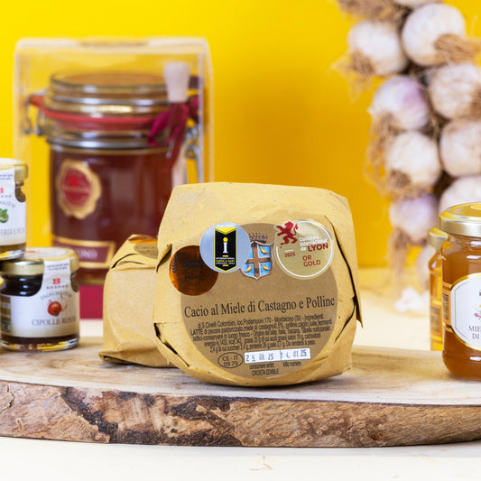 Pecorino affinato al Miele di Castagne e Polline