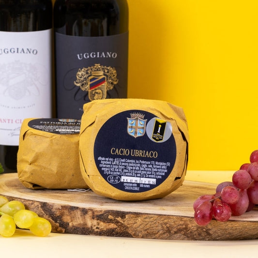 Pecorino affinato al vino Brunello di Montalcino